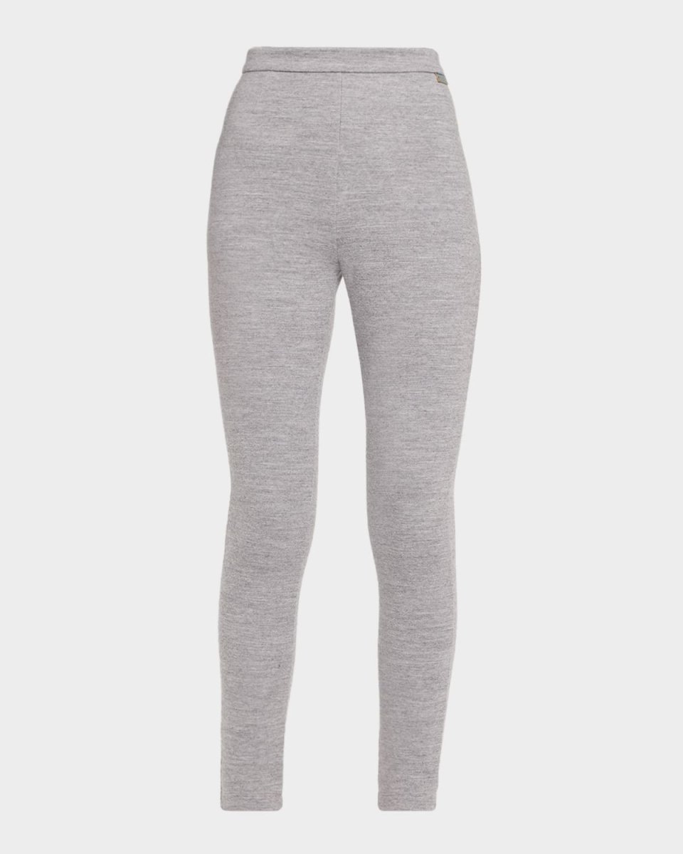 Heathered Ankle Leggings